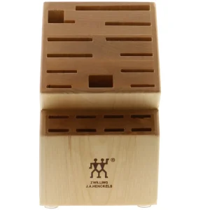 ZWILLING Empty Knife Blocks*Ash, Hardwood Knife Block Empty Natural