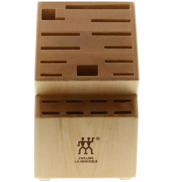ZWILLING Empty Knife Blocks*Ash, Hardwood Knife Block Empty Natural