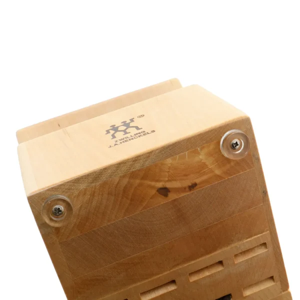 ZWILLING Empty Knife Blocks*Ash, Hardwood Knife Block Empty Natural