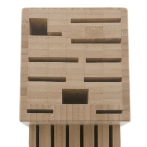 ZWILLING Empty Knife Blocks*Bamboo, Twin Knife Block Empty Natural