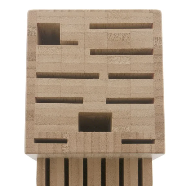 ZWILLING Empty Knife Blocks*Bamboo, Twin Knife Block Empty Natural