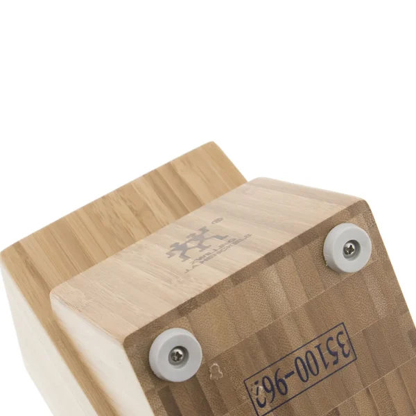 ZWILLING Empty Knife Blocks*Bamboo, Twin Knife Block Empty Natural