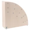 ZWILLING Empty Knife Blocks*Beechwood, Beechwood, Round Italian Magnetic Block - White