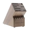ZWILLING Empty Knife Blocks*,, Bob Kramer Knife Block Empty Walnut