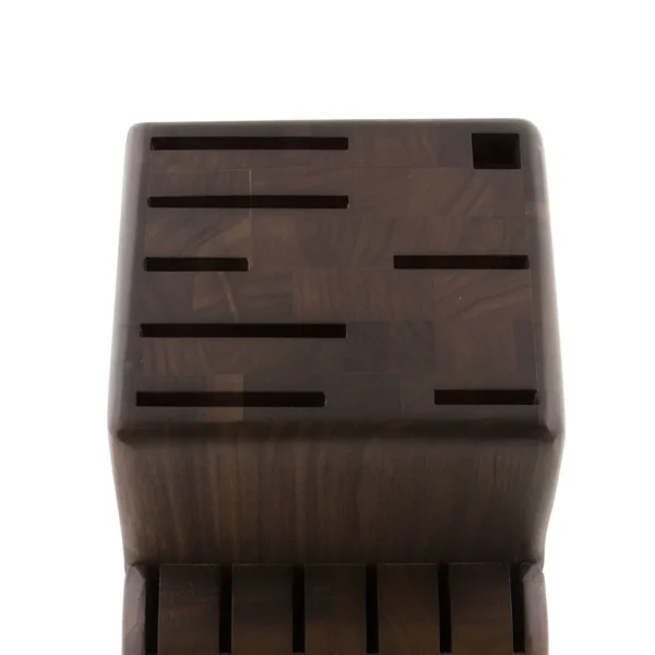 ZWILLING Empty Knife Blocks*,, Bob Kramer Knife Block Empty Walnut