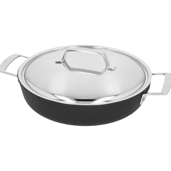 DEMEYERE Saute Pans*28 Cm, Nonstick Saute Pan Black Matte