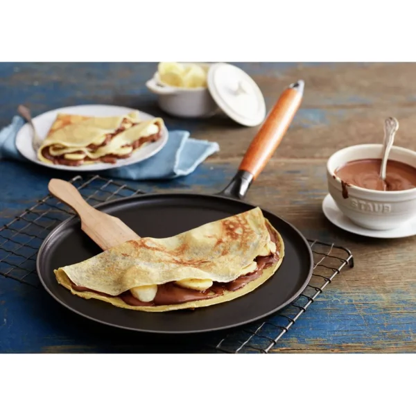 STAUB Crepes Pans*Crepe Pan With Spreader And Spatula, Black Matte