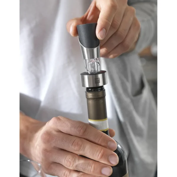 ZWILLING Wine Accessories*Decanter / Wine Aerator / Pourer And Stopper Silver