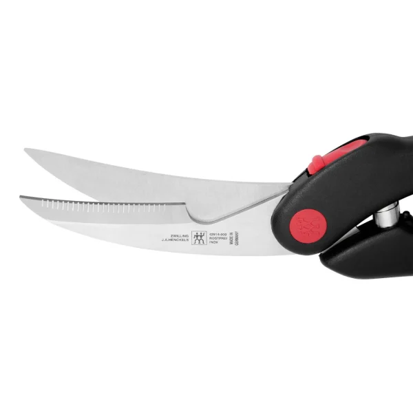 ZWILLING Kitchen Shears*Deluxe Poultry Shears - Serrated Edge Black Matte