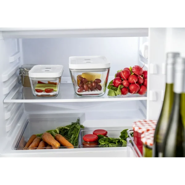 ZWILLING Vacuum Accessories*Drip Tray Set For Glass Containers, Medium/Large / 2-Pc White