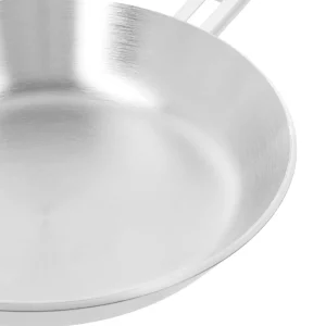 DEMEYERE Skillets*11-Inch, 18/10 Stainless Steel, Frying Pan Silver