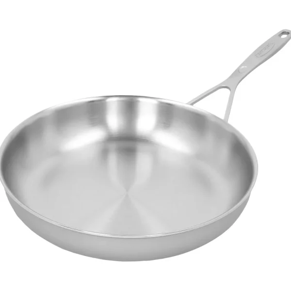 DEMEYERE Skillets*11-Inch, 18/10 Stainless Steel, Frying Pan Silver