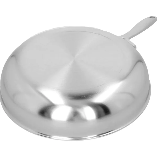 DEMEYERE Skillets*9.5-Inch, 18/10 Stainless Steel, Frying Pan Silver