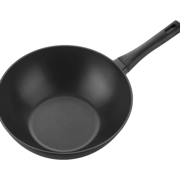 ZWILLING Woks*12-Inch, Aluminum, Stir Fry Pan Nonstick, Black Matte