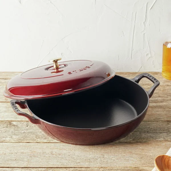 STAUB Braisers*12-Inch, Braiser, Grenadine