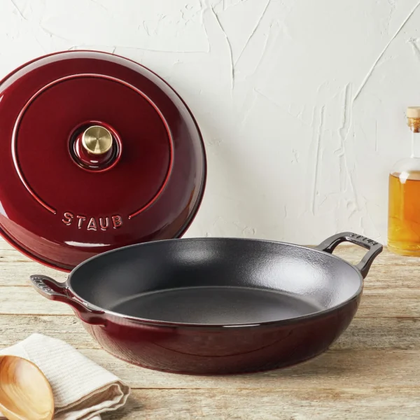 STAUB Braisers*12-Inch, Braiser, Grenadine