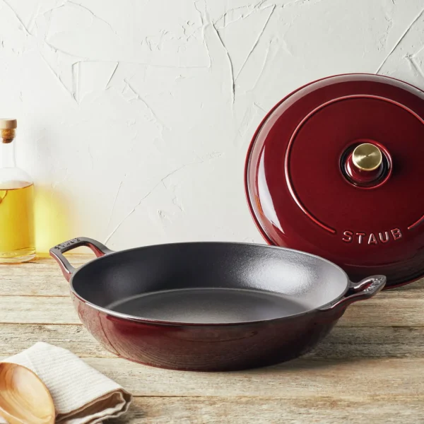 STAUB Braisers*12-Inch, Braiser, Grenadine