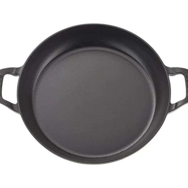 STAUB Braisers*12-Inch, Braiser With Glass Lid, Black Matte
