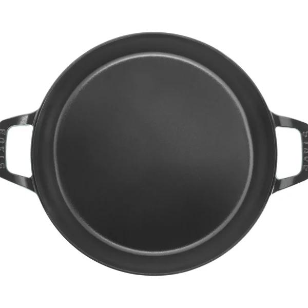 STAUB Braisers*12-Inch, Braiser With Glass Lid, Turquoise
