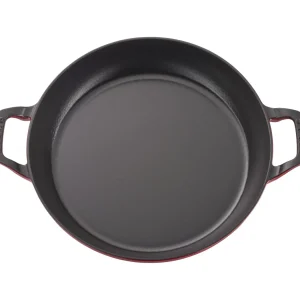 STAUB Braisers*12-Inch, Braiser With Glass Lid, Cherry