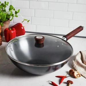 ZWILLING Woks*12-Inch, Carbon Steel, Wok, Black Matte