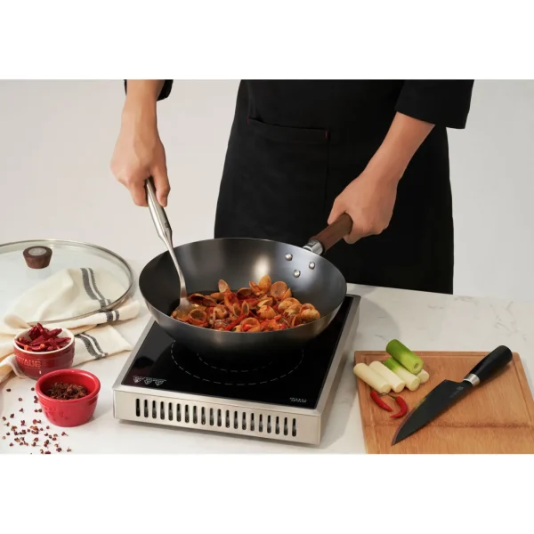 ZWILLING Woks*12-Inch, Carbon Steel, Wok, Black Matte