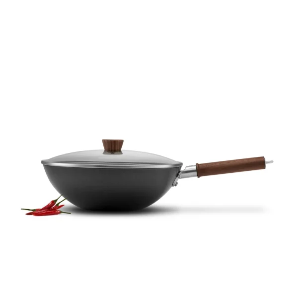 ZWILLING Woks*12-Inch, Carbon Steel, Wok, Black Matte