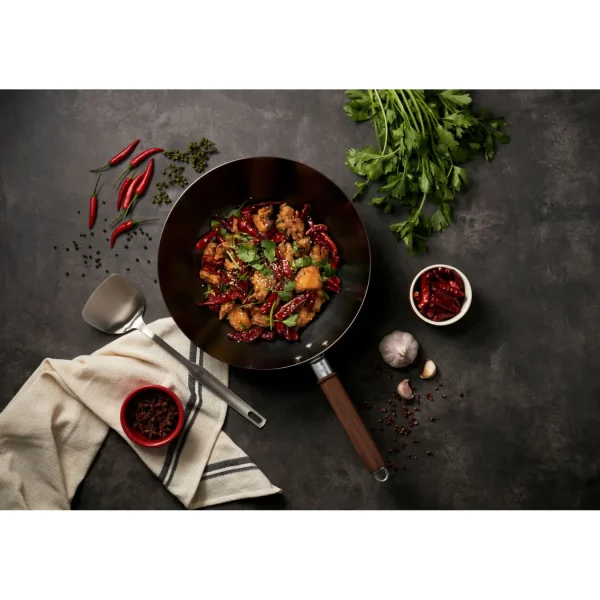 ZWILLING Woks*12-Inch, Carbon Steel, Wok, Black Matte