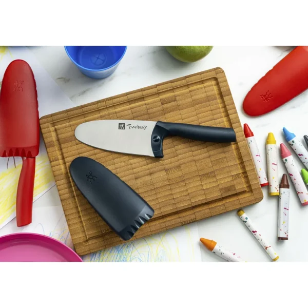 ZWILLING Kids Cutlery*4-Inch, Chef'S Knife Blue