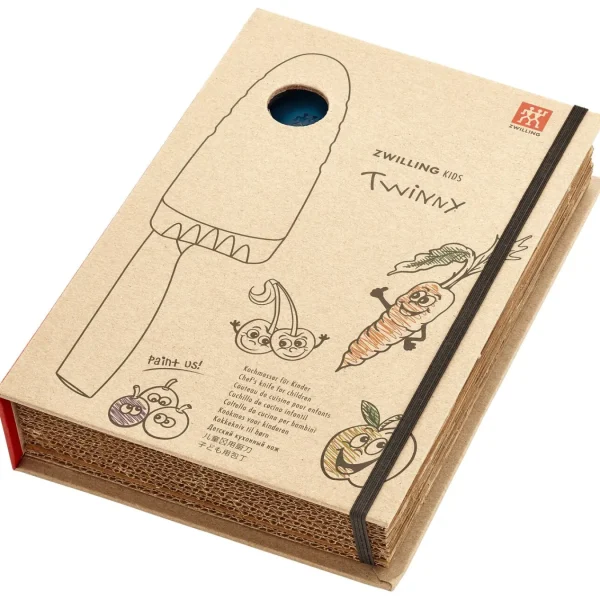 ZWILLING Kids Cutlery*4-Inch, Chef'S Knife Blue