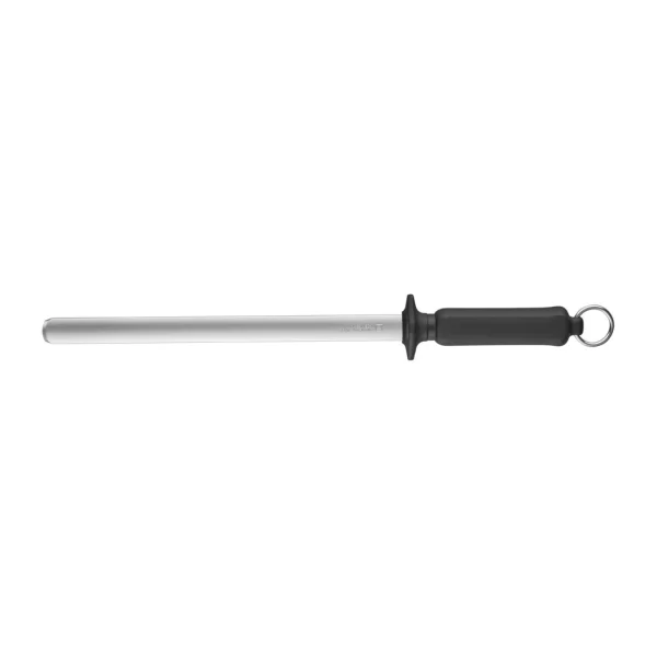 ZWILLING Knife Sharpeners*10-Inch, Diamond Sharpening Steel Black Matte
