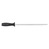 ZWILLING Knife Sharpeners*12.25 Inch, Double Cut Honing Steel With Plastic Handle Black Matte