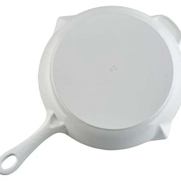 STAUB Skillets*10-Inch, Fry Pan, White