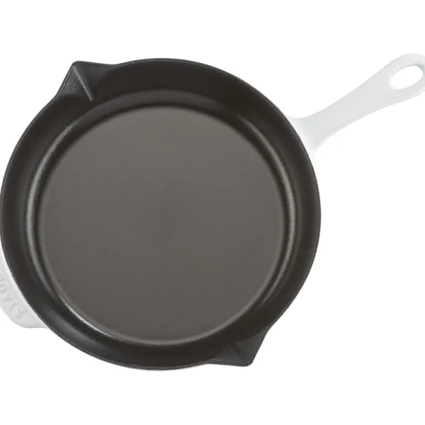 STAUB Skillets*10-Inch, Fry Pan, White