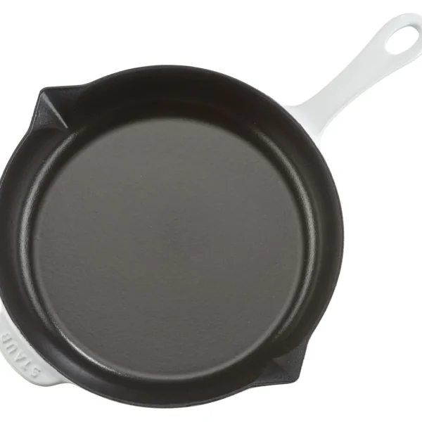 STAUB Skillets*10-Inch, Fry Pan, White