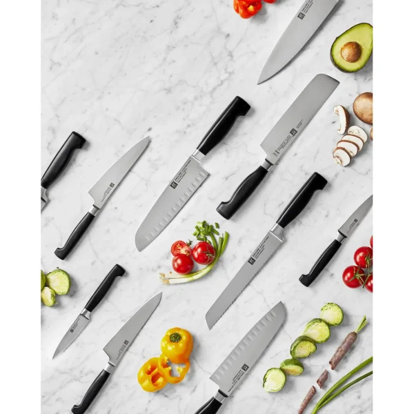 ZWILLING Santoku Knives*7-Inch, Hollow Edge Santoku