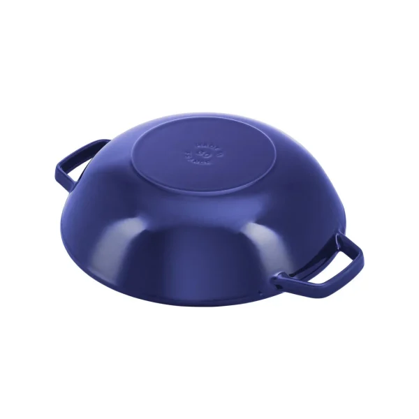 STAUB Woks*12-Inch, Perfect Pan, Dark Blue
