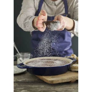 STAUB Cake Pans*9-Inch, Pie Dish, Dark Blue