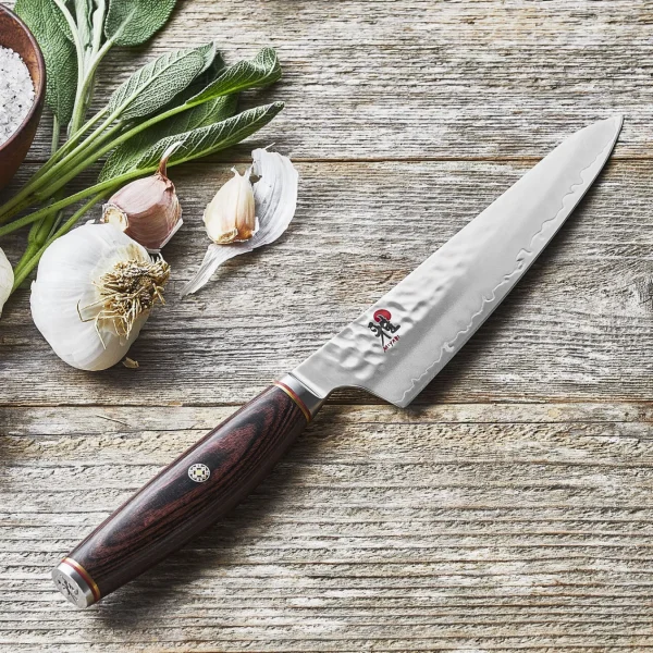 MIYABI Shotoh Knives*5-Inch, Prep Knife Brown
