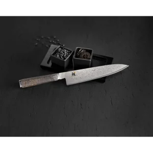 MIYABI Shotoh Knives*5-Inch, Prep Knife Brown