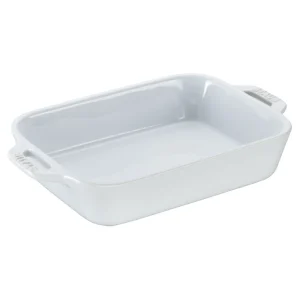 STAUB Baking Dishes*8-Inch, Rectangular, Baking Dish, White