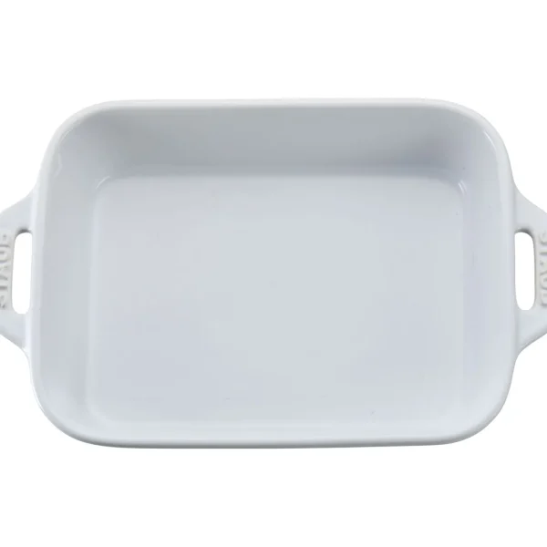 STAUB Baking Dishes*8-Inch, Rectangular, Baking Dish, White