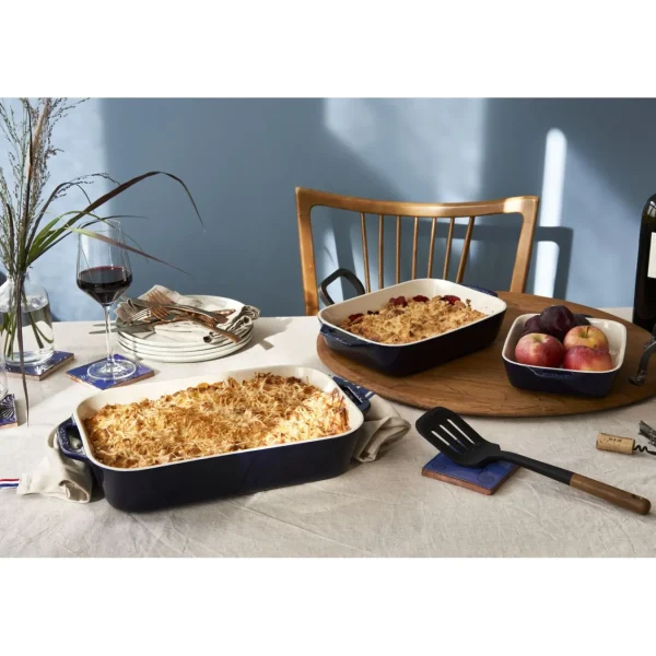 STAUB Baking Dishes*9-Inch, Rectangular, Baking Dish, Dark Blue