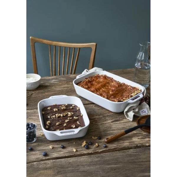 STAUB Baking Dishes*9-Inch, Rectangular, Baking Dish, White