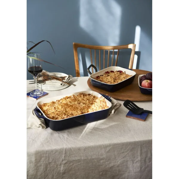 STAUB Baking Dishes*9-Inch, Rectangular, Baking Dish, Dark Blue