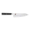 MIYABI Santoku Knives*7-Inch Rocking Santoku Knife   , Hollow Edge