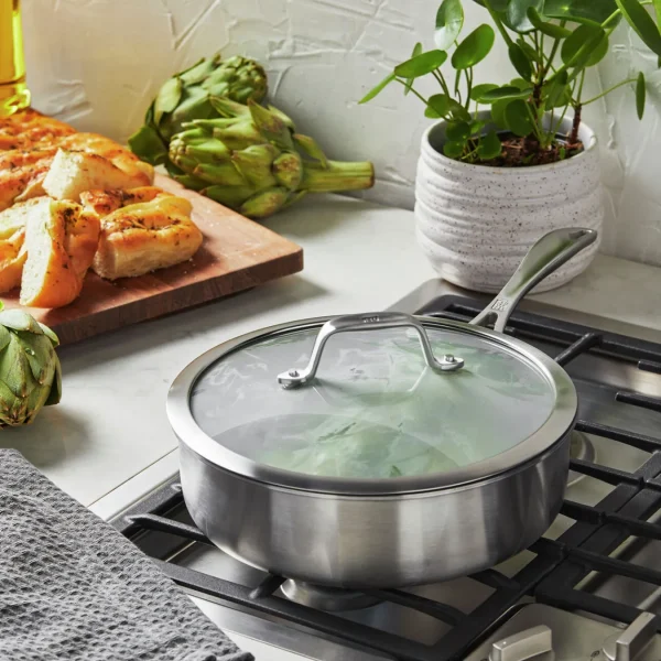 ZWILLING Saute Pans*9.5-Inch Saute Pan, 18/10 Stainless Steel