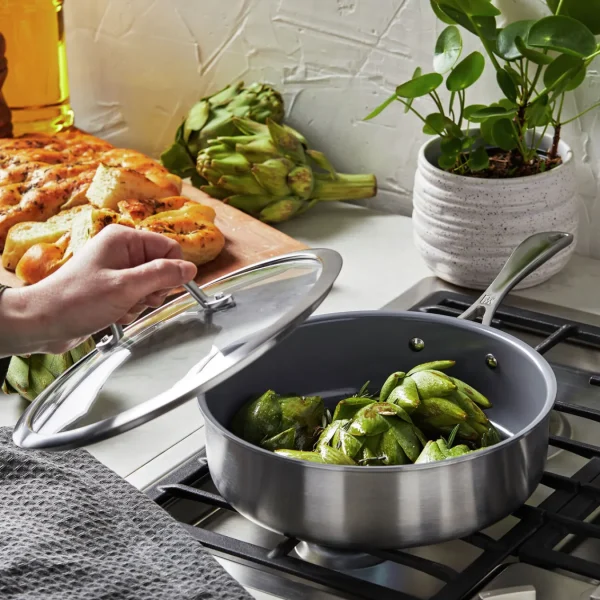 ZWILLING Saute Pans*9.5-Inch Saute Pan, 18/10 Stainless Steel