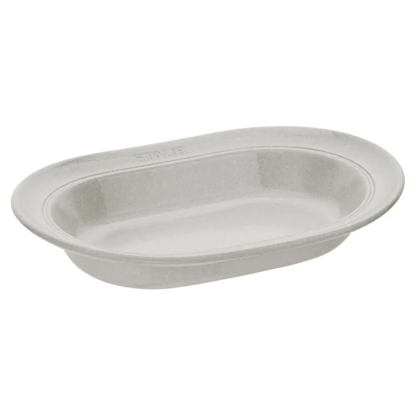 STAUB Serveware*10-Inch, Serving Dish, White Truffle