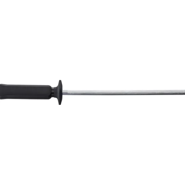 MIYABI Knife Sharpeners*9-Inch, Sharpening Steel Black Matte